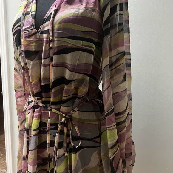 NWT Ted Baker London Zeenaa Blouson Sleeve Mini Dress in Dusky Pink size 2 (4-6) - Picture 5 of 9